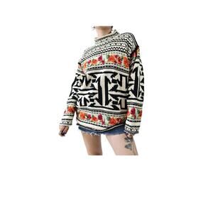 JOS Vintage Roll Neck Sweater Size 3 XL 100% Cotton Heavyweight